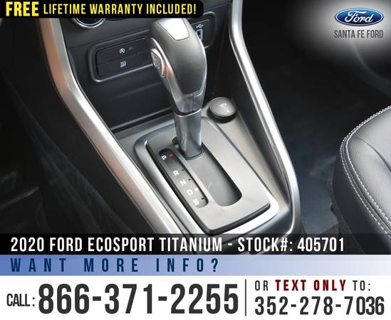 2020 FORD ECOSPORT TITANIUM 7, 000 off MSRP! for sale in Alachua, FL – photo 13