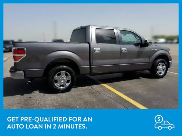 2013 Ford F150 SuperCrew Cab XLT Pickup 4D 5 1/2 ft pickup Gray for sale in San Bruno, CA – photo 9