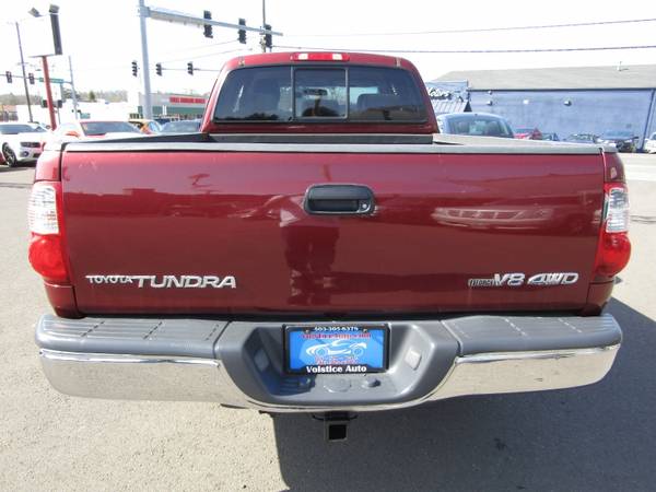 2006 Toyota Tundra AccessCab V8 SR5 4X4 RED 2 OWNER RUNS GREAT ! for sale in Milwaukie, OR – photo 8
