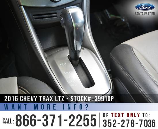 2016 CHEVY TRAX LTZ *** Cruise, Onstar, Leather Seats, BOSE Audio*** for sale in Alachua, FL – photo 17