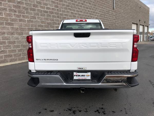 2019 Chevy Chevrolet Silverado 1500 Work Truck pickup Summit White -... for sale in Jerome, NV – photo 4