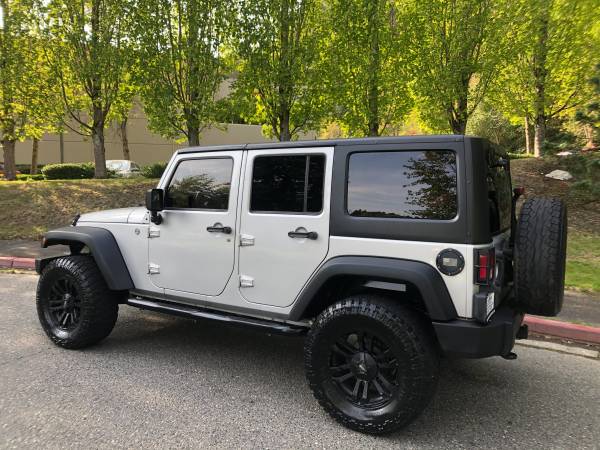 2012 Jeep Wrangler Unlimited Sport 4WD - Lifted, Wheels, Clean for sale in Kirkland, WA – photo 7