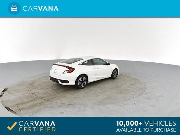 2017 Honda Civic EX-L Coupe 2D coupe WHITE - FINANCE ONLINE for sale in Las Vegas, NV – photo 11