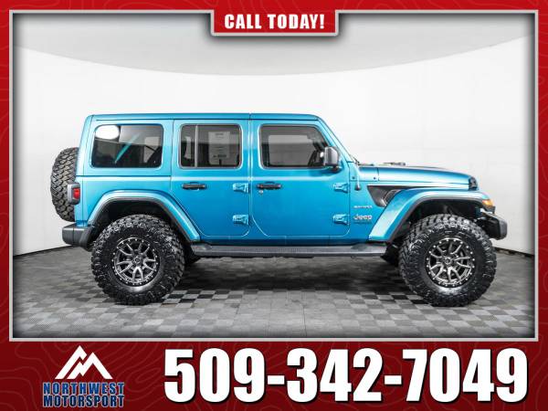 Lifted 2020 Jeep Wrangler Unlimited Sahara 4x4 for sale in Spokane Valley, WA – photo 4