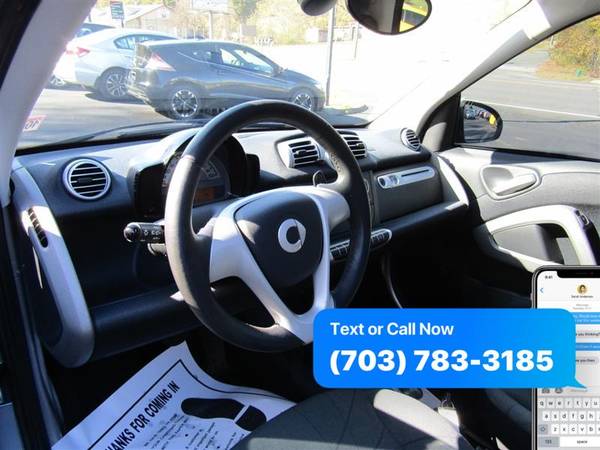 2012 SMART FORTWO Passion Coupe ~ WE FINANCE BAD CREDIT - cars &... for sale in Stafford, District Of Columbia – photo 12