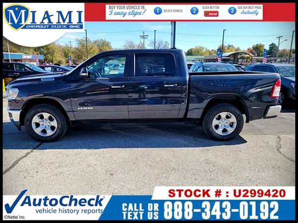 2020 RAM 1500 Big Horn/Lone Star 4WD TRUCK -EZ FINANCING -LOW DOWN!... for sale in Miami, MO – photo 6