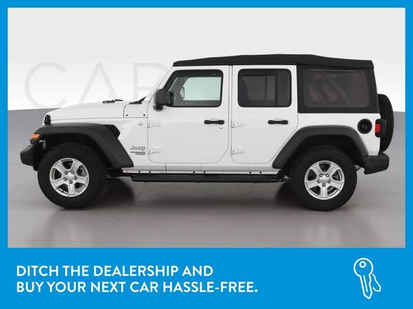 2018 Jeep Wrangler Unlimited All New Sport SUV 4D suv White for sale in Alexandria, MD – photo 4