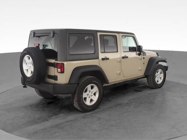 2017 Jeep Wrangler Unlimited Sport S Sport Utility 4D suv Beige - -... for sale in Mayville, NY – photo 11