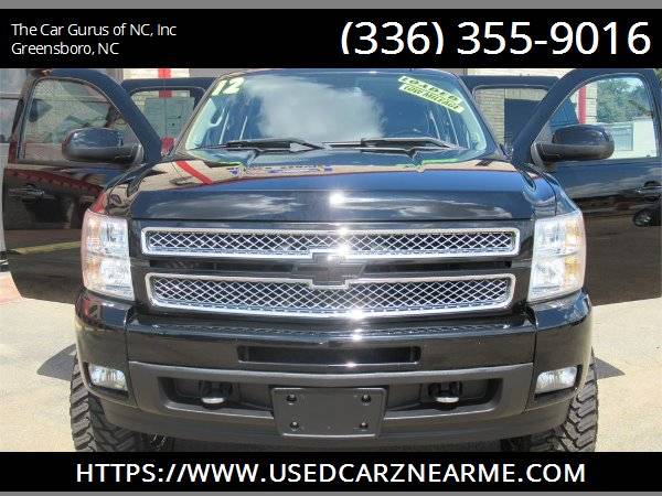 LIFTED 2012 CHEVY SILVERADO LTZ*LOW MILES*SUNROOF*DVD*TONNEAU*LOADED* for sale in Greensboro, NC – photo 9