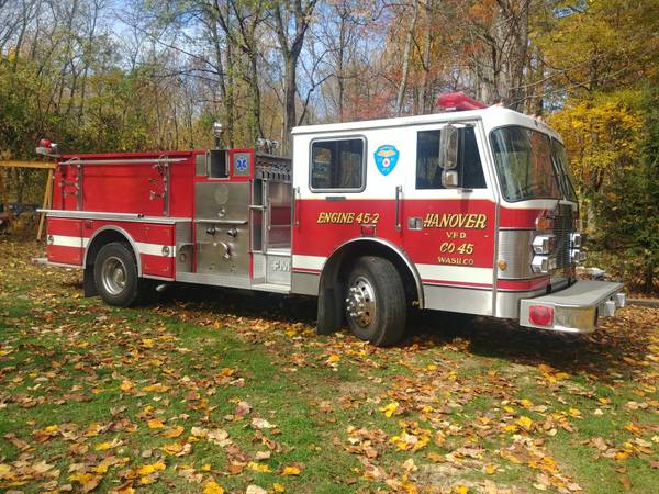 1990 Simon duplex fire truck for sale/trade - - by for sale in Chambersburg pa 17202, PA