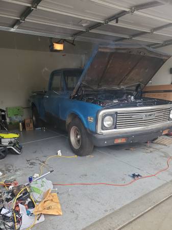 1972 Chevy stepside c10 Cheyenne - cars & trucks - by owner -... for sale in Fresno, CA – photo 3