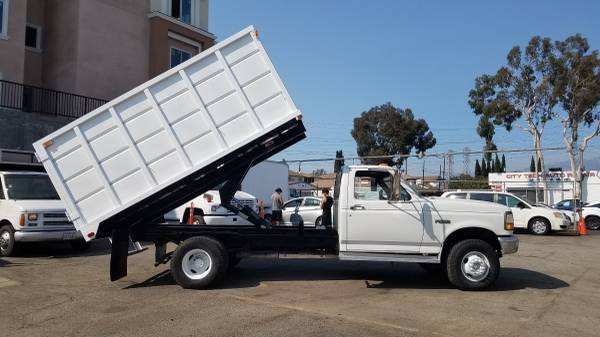 1994 FORD F450, 12FT DUMP, GAS, ONLY 16K ORIGINAL LOW MILES! I... for sale in Rosemead, CA – photo 16