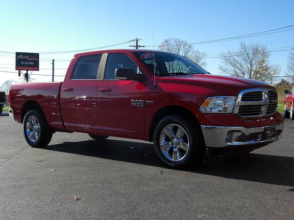 ► 2019 RAM 1500 BIG HORN CREW CAB 4x4 with REMAINING FACTORY... for sale in Feeding Hills, MA – photo 8