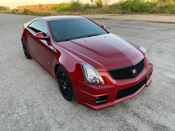 2011 Cadillac CTS-V 6.2L Supercharged Beautiful CRYSTAL RED - cars &... for sale in Galveston, LA – photo 16