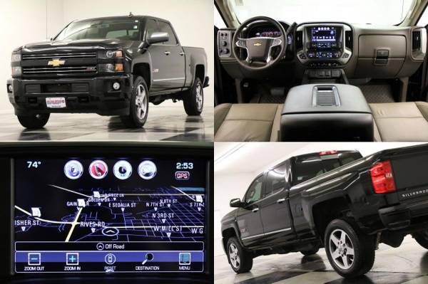 *LOADED Blue DIESEL SILVERADO 2500 CREW 4WD* 2018 Chevy *GPS -SUNROOF* for sale in Clinton, MO – photo 21