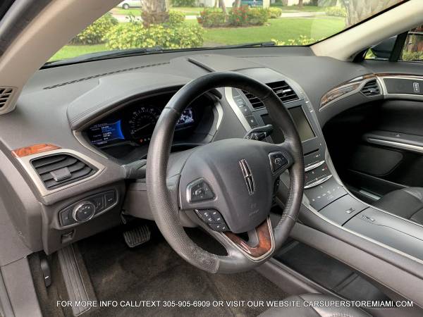 LIKE NEW 2014 LINCOLN MKZ HYBRID CLEAN TITLE NAVIGATION BACK UP... for sale in Hollywood, FL – photo 13