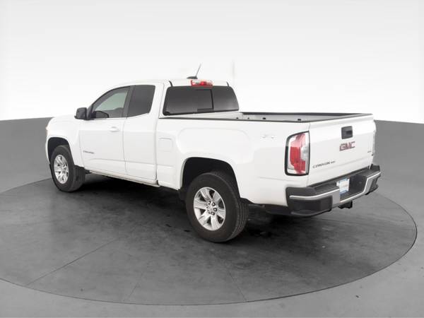 2018 GMC Canyon Extended Cab SLE Pickup 2D 6 ft pickup White -... for sale in Atlanta, CA – photo 7