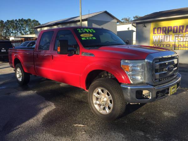 2015 FORD F250 LARIAT SUPERDUTY SUPERCREW CAB 4 DOOR 4X4 W LTHR, 20"... for sale in Wilmington, NC – photo 5