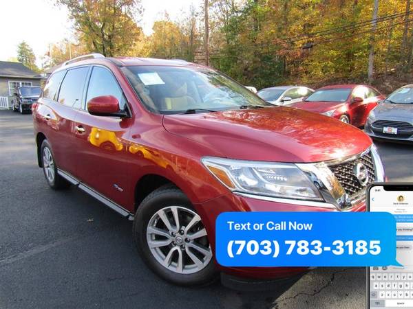 2014 NISSAN PATHFINDER SV Hybrid ~ WE FINANCE BAD CREDIT - cars &... for sale in Stafford, District Of Columbia – photo 3