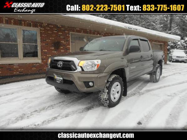 2014 Toyota Tacoma Double Cab V6 5AT 4WD - - by dealer for sale in BERLIN, VT