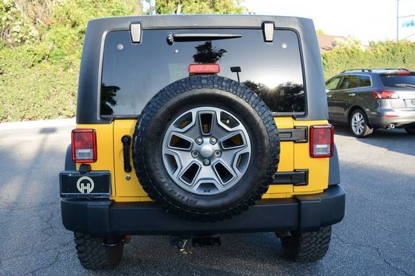 2015 Jeep Wrangler Unlimited Rubicon suv Baja Yellow Clearcoat for sale in Montclair, CA – photo 4
