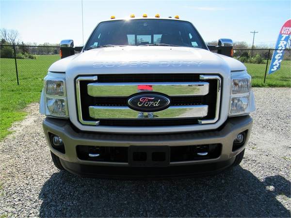 2014 FORD F450 SUPER DUTY KING RANCH, White APPLY ONLINE for sale in Summerfield, TN – photo 19