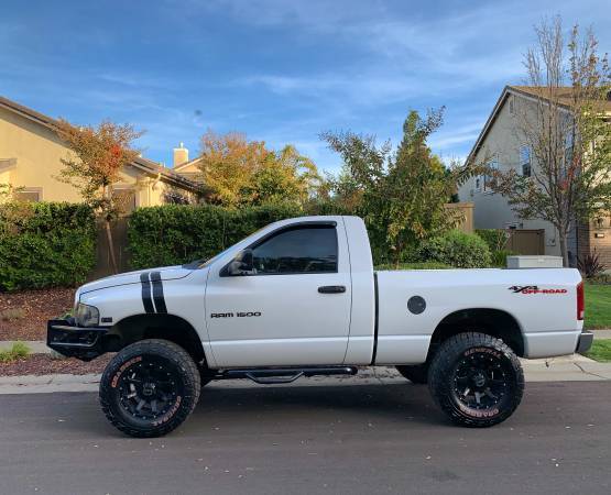 2005 Lifted 4x4 Dodge Ram Clean Title For Sale Or Trade Low Miles!!!! for sale in Roseville, CA – photo 3