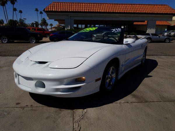 1998 Pontiac Trans Am Convertible FREE CARFAX ON EVERY VEHICLE for sale in Glendale, AZ – photo 3