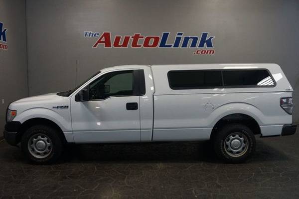 2013 Ford F150 Regular Cab, XL Pickup 2D 8 ft - WHITE for sale in Bartonville, IL – photo 4