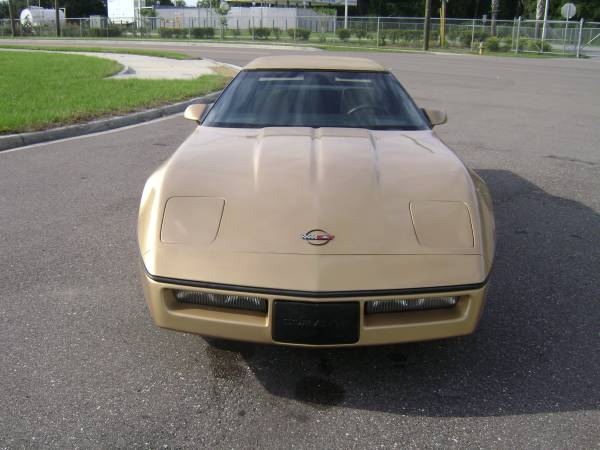 1987 ANTIQUE CORVETTE GOLD CLASSIC CONVERTIBLE, ONLY 39,000 MILES, -... for sale in Odessa, FL – photo 3