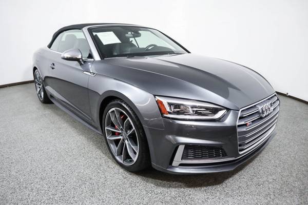 2018 Audi S5 Cabriolet, Daytona Gray Pearl Effect/Black Roof for sale in Wall, NJ – photo 15