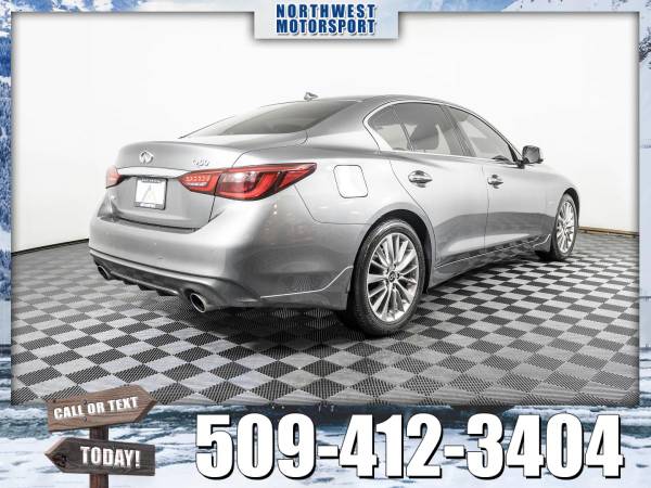 *1 OWNER* 2019 *Infiniti Q50* Luxe AWD - cars & trucks - by dealer -... for sale in Pasco, WA – photo 5