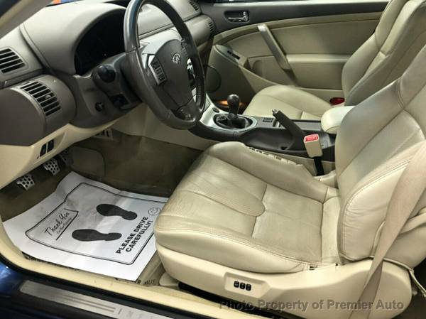2006 INFINITI G35 COUPW 6-SPEED LOW MILES - - by for sale in Palatine, IL – photo 9