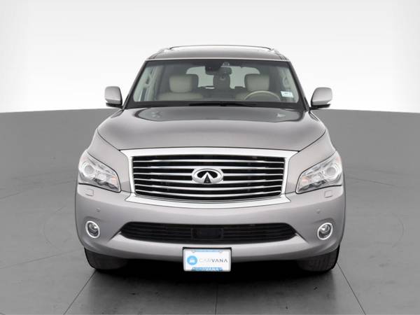2012 INFINITI QX QX56 Sport Utility 4D suv Silver - FINANCE ONLINE -... for sale in Washington, District Of Columbia – photo 17