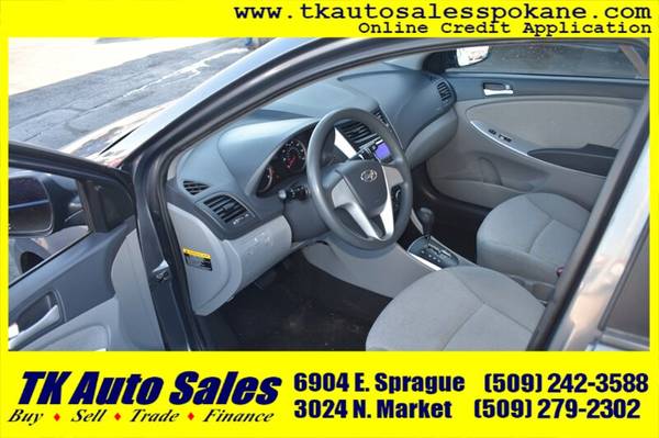 2013 Hyundai Accent GLS - cars & trucks - by dealer - vehicle... for sale in Spokane, WA – photo 9