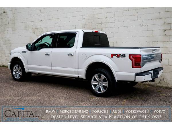 2017 F-150 Platinum 4x4 w/5.0L v8, Heated/Cooled Seats, Tech... for sale in Eau Claire, MN – photo 3