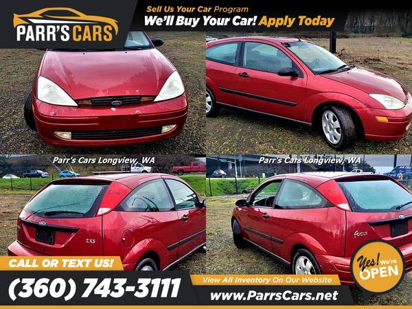 2001 Ford Focus ZX3 ZX 3 ZX-3 PRICED TO SELL! - - by for sale in Longview, OR – photo 3