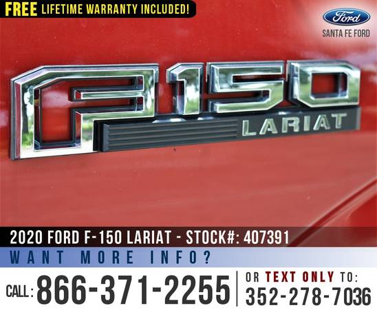 2020 Ford F150 Lariat 4WD *** SAVE Over $6,000 off MSRP! *** - cars... for sale in Alachua, AL – photo 20