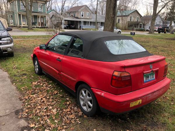 Volkswagen Cabrio Convertible - cars & trucks - by owner - vehicle... for sale in Union City, MI – photo 6