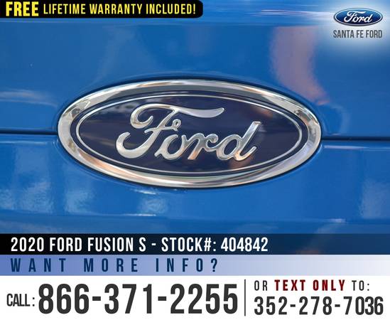 2020 FORD FUSION S *** SAVE Over $2,000 off MSRP! *** - cars &... for sale in Alachua, FL – photo 21