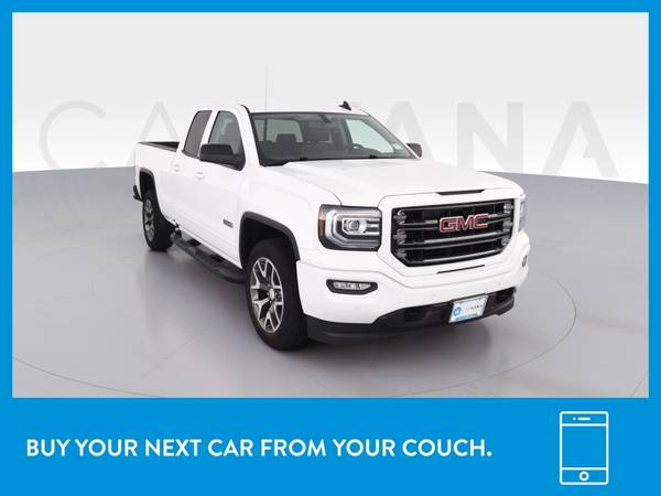 2018 GMC Sierra 1500 Double Cab SLT Pickup 4D 6 1/2 ft pickup White for sale in Bloomington, IN – photo 12