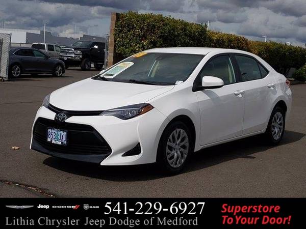 2018 Toyota Corolla LE CVT - cars & trucks - by dealer - vehicle... for sale in Medford, OR – photo 3