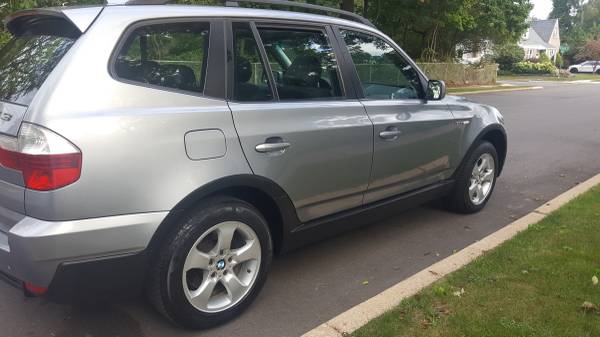 2007 BMW X3 70K .SILVRR/BLACK. CLEAN TITLE for sale in Westbury , NY – photo 5