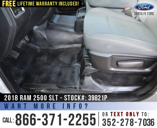 ‘18 Ram 2500 SLT 4WD *** Camera,Tinted Windows, SiriusXM *** for sale in Alachua, FL – photo 13