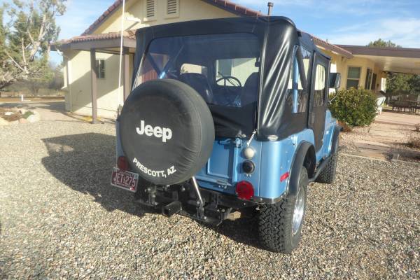 1973 Jeep CJ-5 - cars & trucks - by owner - vehicle automotive sale for sale in Prescott, AZ – photo 2
