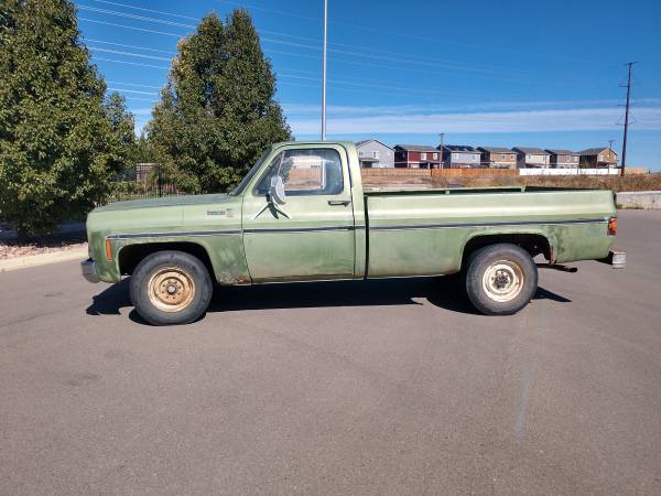 1976 Chevy Scottsdale 4x2 runs strong for sale in Pueblo, CO – photo 2