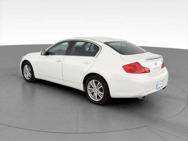 2013 INFINITI G G37x Sedan 4D sedan White - FINANCE ONLINE - cars &... for sale in Van Nuys, CA – photo 7