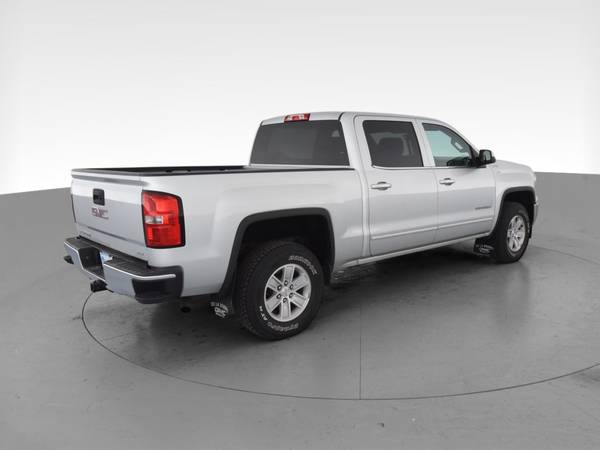 2015 GMC Sierra 1500 Crew Cab SLE Pickup 4D 6 1/2 ft pickup Silver -... for sale in South Bend, IN – photo 11