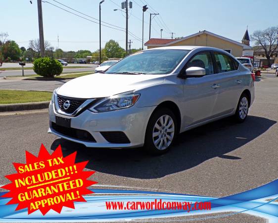 2016 NISSAN SENTRA LOW DOWN PAYMENTS GUARANTEED APPROVALS - cars & for sale in Conway, AR – photo 3