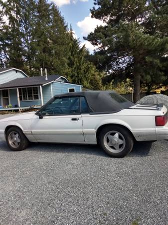 93 mustang convertable for sale in PUYALLUP, WA – photo 4